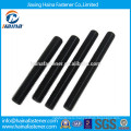 China supplier High strength double end Black stud bolt